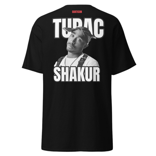 Tupac Shocker T-Shirt 2Pac tribute shirt for old school rap fans
